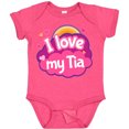 thumbnail image 3 of Inktastic Niece Gift I Love My Tia Girls Baby Bodysuit, 3 of 5