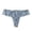 Grey, variant on Women's Panties Custom Letter Logo Low Waist Striped No Show Bikini Thongs for Women Underwear with Branding Comfortable Fit Breathable Seamless Back Coverage Easy Care Green XL