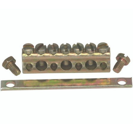

Federal Mogul GE Electrical TGL1P Powermark Ground Bar Kit 1/2 Inch 7 -Terminal