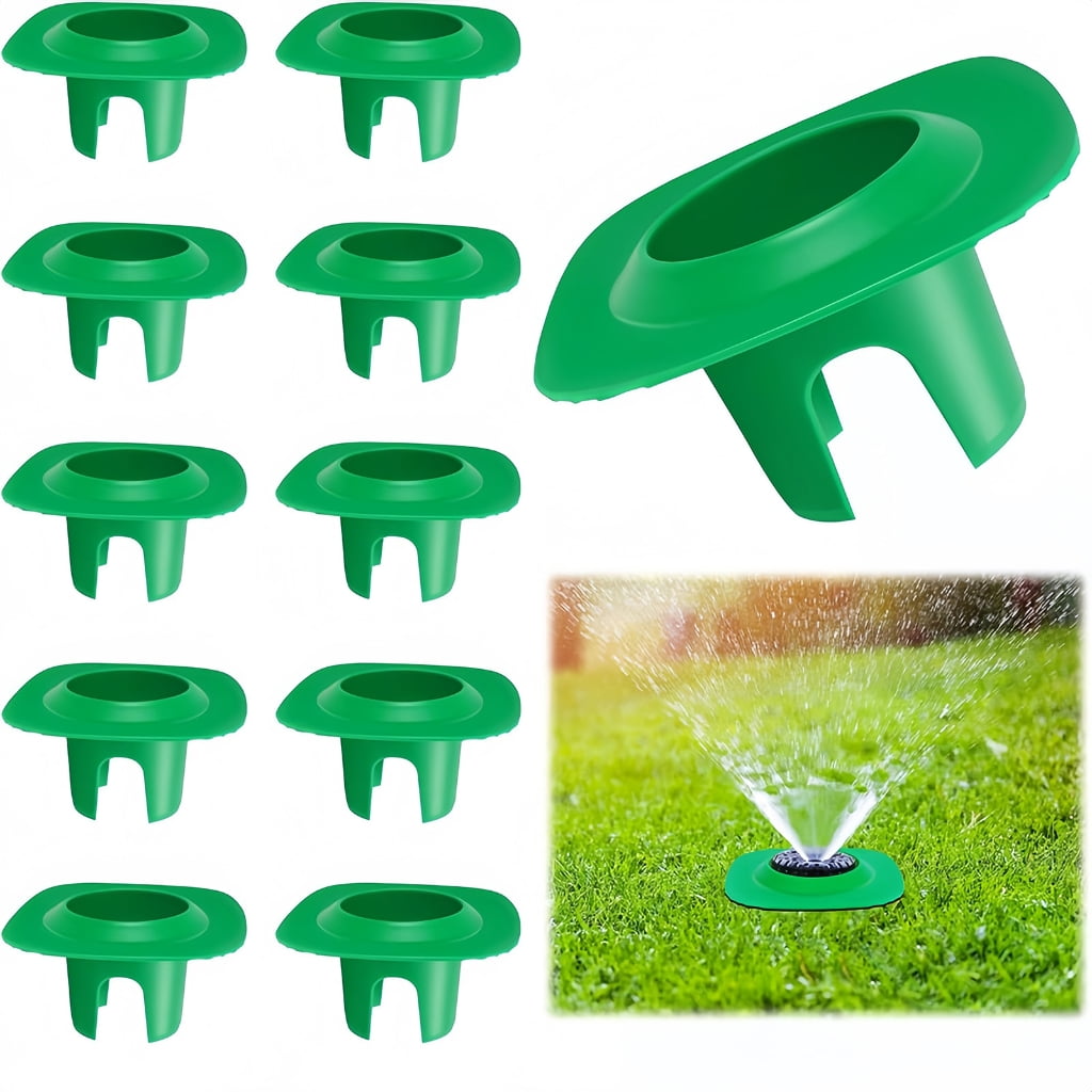 Zeiwohndc (1-Piece) Sprinkler Head Cover Protector - Guard for In-Ground Irrigation, Anti-Crush Shield for Mowers & Foot