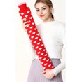 thumbnail image 2 of Hot Water Bag Long Hot Water Bottle Long Rubber Water Bottle For Neck For Girlfriend Plush Coat Hose Hot Water Bottle, 2 of 9