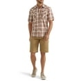 thumbnail image 3 of Wrangler® Men's Premium Short Sleeve Plaid Shirt, Sizes S-2XL, 3 of 5