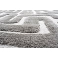 thumbnail image 5 of Luna Meara Gray and Ivory Recycled Polyester Area Rug, 5 of 8