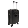 thumbnail image 5 of PEAKORA20" Travel Luggage Suitcase with USB Port & Cup Holder, Black Carry-On, 5 of 12