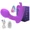 Purple, variant on TLUDA Wearable G Spot Vibrator Sex Toys for Women, Wearable Sucking Vibrator Toys with Remote Control for Women, Purple