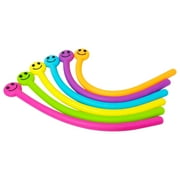 Multicolor Smiley Stretch Fidgets, 6 Count, by Way To Celebrate