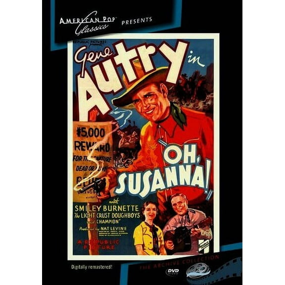 Oh, Susanna! (DVD), American Pop Classic, Western
