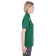 thumbnail image 3 of UltraClub 8315L Womens Platinum Pique Polo TempControl Golf Shirt, 3 of 3