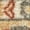 Rust Brown, variant on Mainstays Persian Border Medallion Loop Print Rust Brown Indoor Area Rug, 5'x7'