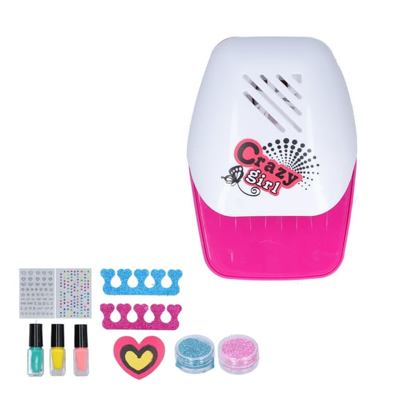 Set de arte de lnail lnail, seta de arte de uñas para niños mejoran las diferentes demandas de la moda de belleza perfecta para los juguetes de maquillaje para niñas cosméticas