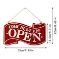 Clearance! Zuioae Door Hanging Decoration, Wooden Open Closed Sign Wood