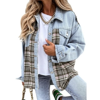 FashionOutfit Women's Casual Solid One Button Classic Blazer Jacket ...