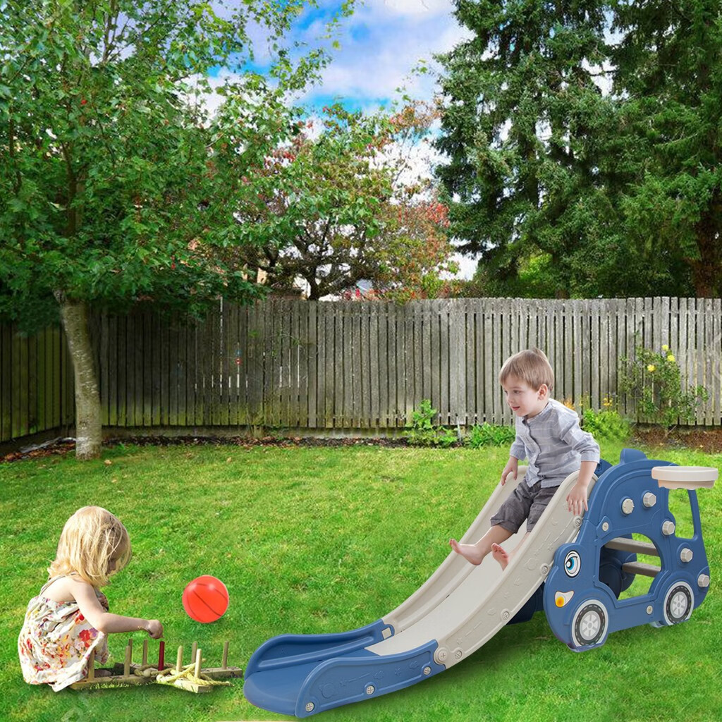 Sehao Kids toys for girls age 45 Slide Children's indoor home baby slide small kindergarten