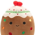 thumbnail image 2 of Squishmallows Large 16" Maldon the Christmas Fruit Cake Plush Stuffed Animal Pal, 2 of 4