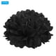thumbnail image 3 of Uxcell 8" Pompones de papel de 20 cm para decoración de bodas y fiestas, paquete de 5 en negro, 3 of 6