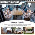 thumbnail image 3 of Housse de Coussin pour Dinette Rv Housses de Coussin Protecteurs de Canapé pour Véhicule Récréatif Banc Portable Housses de Coussin de Canapé Rv - 1 Housse de Dossier & 1 Housse de Banc, 3 of 7