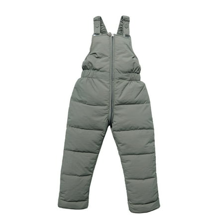 

Toddler Kids Baby Boys Girls Warm Pants Overall Jumpsuit Winter Trousers Clothes Shitting Pants