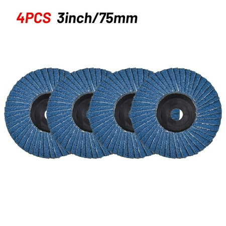 

3pcs 75mm 3-Inch Flap Sanding Disc Angle Grinder Discs Metal Grinding Wheel
