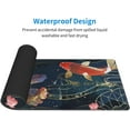 thumbnail image 3 of Gaming Mouse Pad Desk Pad,Extended Big Mouse Pad,31.5x11.8 Inch Long Computer Keyboard Mouse Mat Mousepad with 3mm Non-Slip Base and Stitched Edge for Gaming and Office\u2026 (koi), 3 of 6