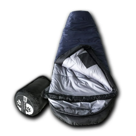 - Wolftraders KidMummy +20 Degree Lightweight Synthetic Kid's Mummy Sleeping Bag