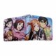 thumbnail image 1 of Billetera de piel sintética delgada con doble pliegue con personajes de anime, 1 of 1