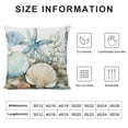 thumbnail image 5 of JEUXUS Nautical Coastal Throw Pillow Covers Ocean Themed Pillows Case Soft Cushion Covers for Outdoor Sofa Home Decor, 5 of 5