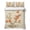 Beige, variant on Twin XL Quilt Set 68''x98'', Vintage Botanical Lightweight Bedspread Coverlet Set with 2 Pillow Shams, Red Spring Floral Botanical Farmhouse Breathable All Season Quilt Bedding for Dorm/Guest Room