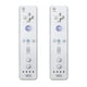thumbnail image 4 of Nintendo Wii Console White Bundle with 2 Controllers, 2 Nunchuks, 2 Wheels (White) (Refubished), 4 of 7