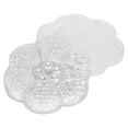 thumbnail image 2 of Perforated Pearl, Perforated Round Pearl 1150 Pcs Pure White  For Jewelry For Handicraft Creation For Decorating Your Clothes For DIY, 2 of 8