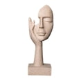 thumbnail image 2 of Estatuilla de arte abstracto Adorno decorativo Artesanía Coleccionables Regalos nórdicos Personajes Estatua de resina para escritorio Sala de estar estilo A mayimx Escultura abstracta, 2 of 9