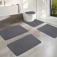 thumbnail image 5 of Non-Slip Foam Bath Mat Set, 5-Piece Shower and Tub Rugs for Bathroom Safety and Comfort, 5 of 5
