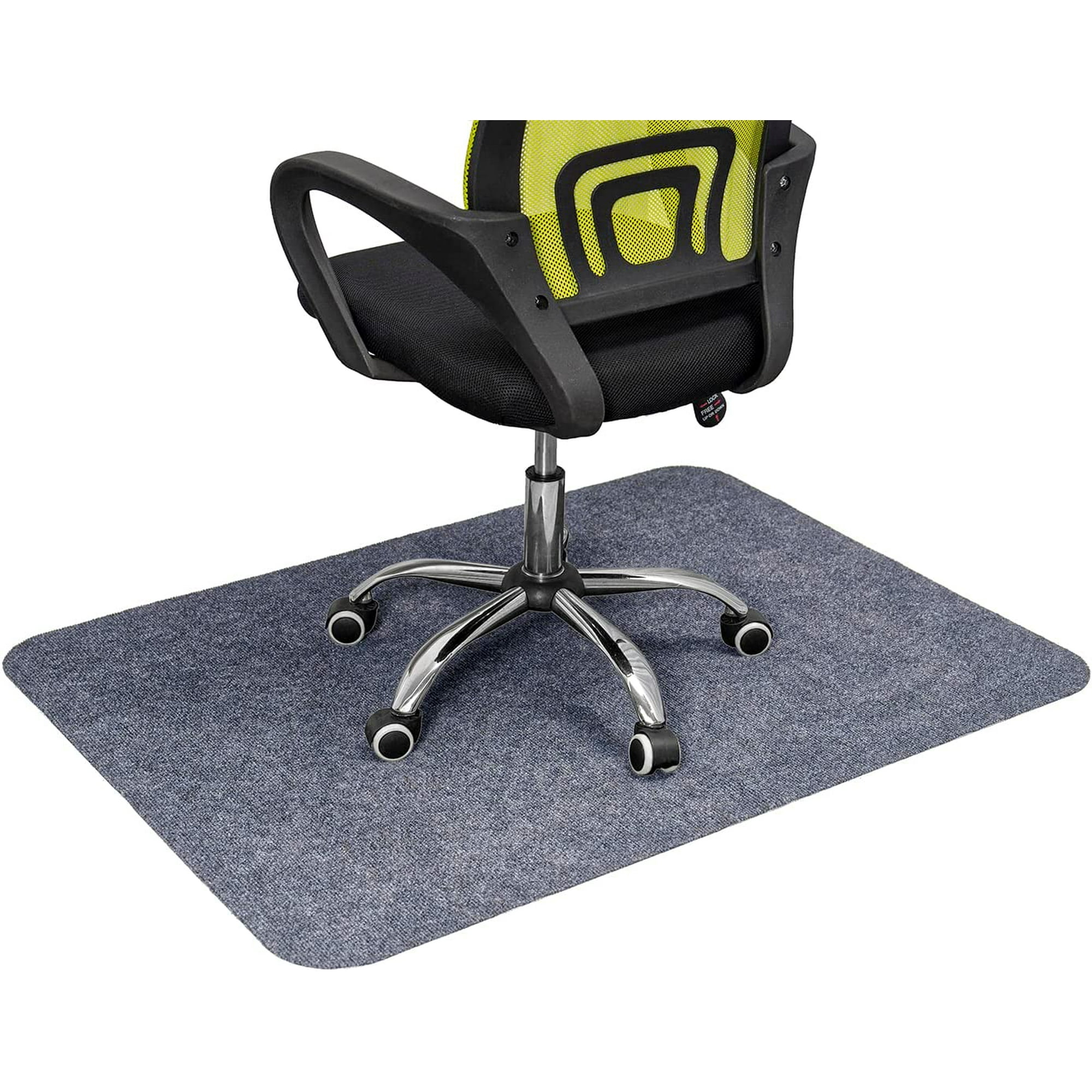 Hardwood Floor Chair Mat Office Chair Mats 48 x36 for Hardwood Tile Floor Computer Gaming Chair Mat Large Anti Slip Home Desk Chair Mat Large Floor Protector Under Desk Low Pile Rug Easy Clean Walmart...