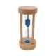 thumbnail image 1 of 3 minutos de madera reloj de arena reloj de arena azul arena temporizador reloj mesa decoración, 1 of 8