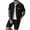 Black, variant on CHUMUD Mens 2 Piece Outfit Set Tracksuits Button Down Shirts jJackets and Shorts Summer Beach Vacation Lounge Workout Short Sleeve Plaid Sets Everyday