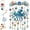 A4#024, variant on Ocean-Themed Crystal Wind Chime, Stained Acrylic Sea Turtle Whale Dolphin Hanging Suncatcher with Prism Drops, Coastal Beach Glow Animal House Outdoor Decor for Garden Yard Patio Porch Window A2