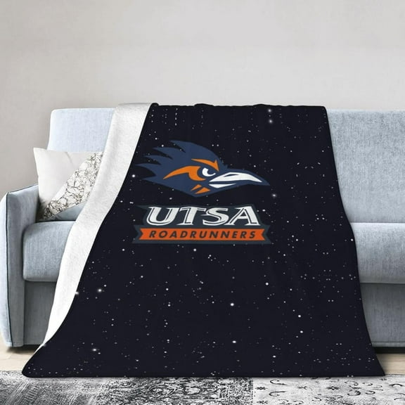 Utsa Roadrunners Fleece Blanket, Very Soft Microfiber Flannel Blanket for Couch Warm and Cozy for All Seasons