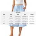 thumbnail image 3 of AnuYalue Womens Wide Leg Capri Pants Summer Flowy Beach Shorts Vacation Yoga Cropped Pants Solid Color Capris, 3 of 8