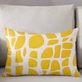 thumbnail image 3 of Yellow Stained Glass Throw Pillow Cover 12 x 20 Inch Decorative Pillow Cover Color Block Abstract Art Lumbar Pillowcase Seasonal Rectangle Cushion Case for Couch Sofa Bed Living Room, 3 of 7
