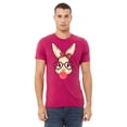 thumbnail image 2 of Easter Bunny With Bubble Gum Funny Egg Hunting Christian Holiday Men's T-shirt, XL, Cyber Pink, 2 of 5