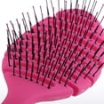 thumbnail image 3 of Cepillo Desenredante profesion para El atención Del Cabello Y , Cepillos Desenredadores, Todo Tipo de Cabello - rojo 玫红 Yinane Peine de masaje, 3 of 8