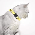thumbnail image 3 of Collar de gato suave, collar de gatito de seguridad ajustable colorido con campana, 3 of 5