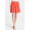 thumbnail image 1 of $198 KATE SPADE New York FANCY MEETING YOU Gathered Crepe SKIRT Geranium ( S ), 1 of 2