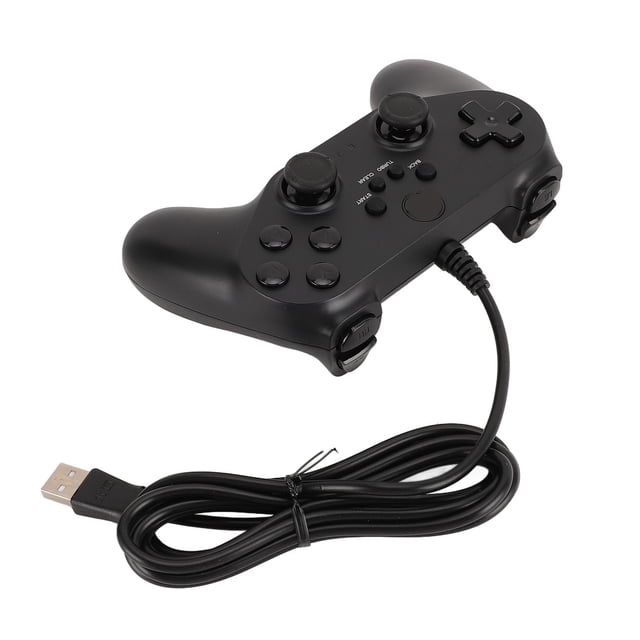 USB Wired Gaming Controller Gamepad, Function Ultra Low Latency Plug and Play Wired PC Game Controller for Computer