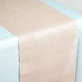 thumbnail image 5 of BalsaCircle 14" x 108" Natural Burlap Table Runner Blush, 5 of 6
