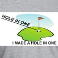 thumbnail image 3 of CafePress - GOLF. I MAKE A HOLE IN ONE T Shirt - Fitted T-Shirt, Vintage Fit Soft Cotton Tee, 3 of 4
