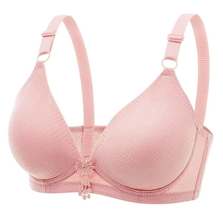 

Utoimkio Bras for Women Plus Size Women s Sexy And Comfortable Gathering Underwear Bra Bra without Steel Ring