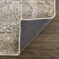 thumbnail image 4 of Hauteloom Ohoud Living Room, Bedroom Machine Washable Area Rug - Farmhouse - Smoke - 6'7" x 9', 4 of 13