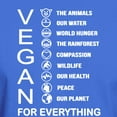 thumbnail image 3 of CafePress - VEGAN FOR EVERYTHING T Shirt - Men's Classic Graphic Cotton T-Shirt, 3 of 4