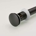 thumbnail image 3 of Bathroom Sink Pop-Up Drain With Overflow In Matte Black, 3 of 8