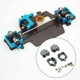 thumbnail image 4 of 2 piezas de aluminio con tornillos para coches WLtoys a escala 1/28. Gris, 4 of 7